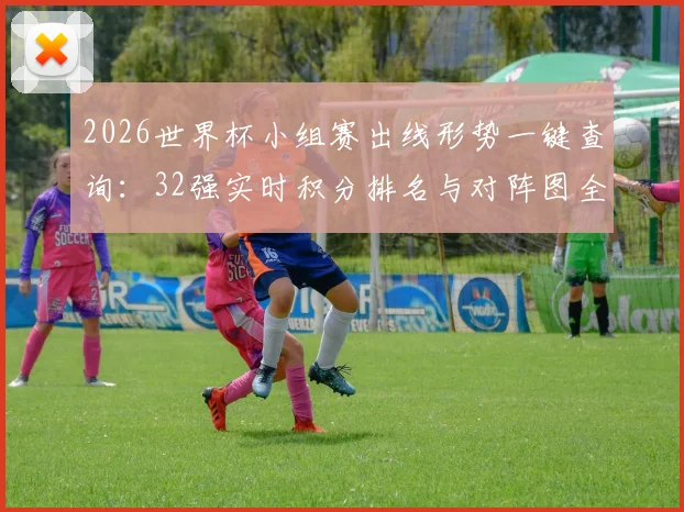 2026世界杯小组赛出线形势一键查询:32强实时积分排名与对阵图全解析
